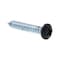 Prime-Line Sheet Metal Screw, Self-Tap Pan Head Phil Dr No. 8 X 1in Zinc Pl Steel Black Head 25PK 9154771 - alternate 1